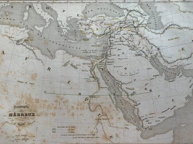 Carte Géographique Ancienne De L'Amérique Du Sud Par Dufour (1850) - Gravure Originale, Certificat D'authenticité