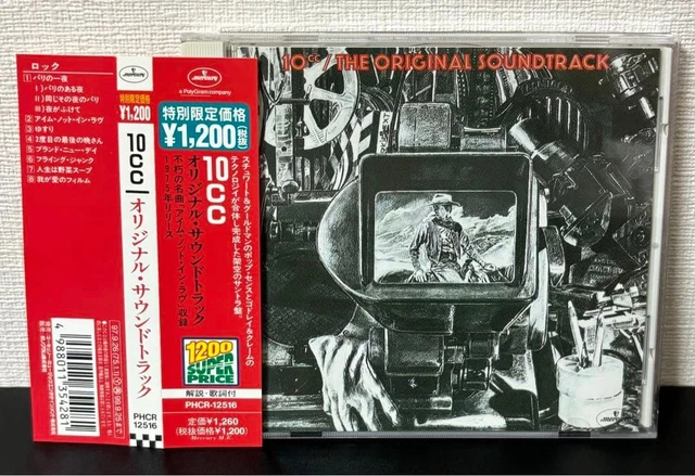JAPAN EDIT. CD de bande originale 10cc édition spéciale à prix limité ...