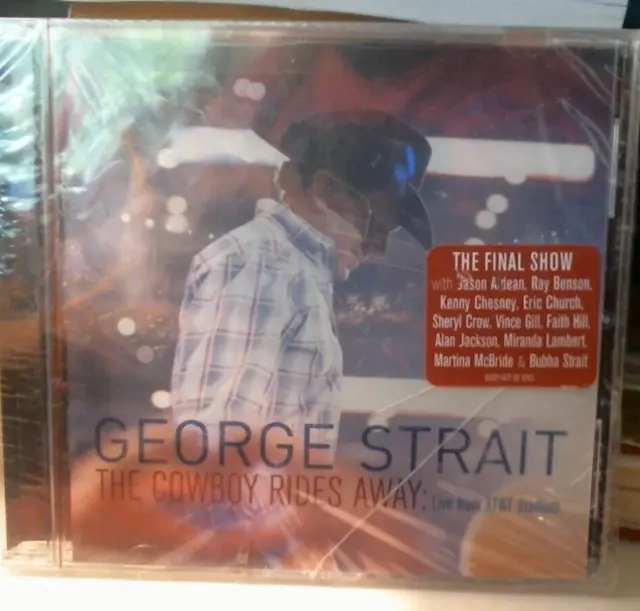 Cowboy Rides Away: George Strait  Live from At&T Stadium  (CD, 2014) NEW SEALED
