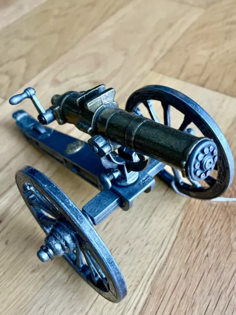U.S. Model 1882 Gatling Gun Miniature - Civil War Cannon Cast Iron