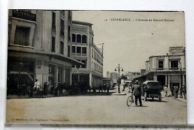 Maroc Casablanca Avenue General Moinier  Cpa Postcard  8656