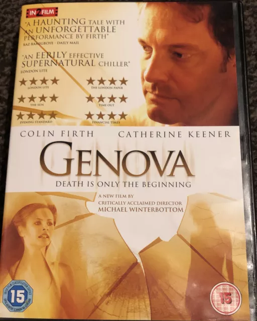 Genova DVD 2008 British Murder Mystery Drama Movie with Colin Firth