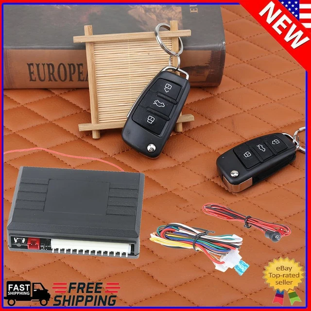 Car Alarm Auto Remote Control Central Locking Door Kit Keyless Entry System