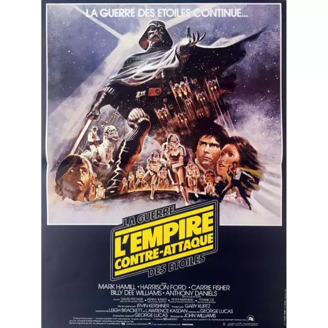 STAR WARS - L'EMPIRE CONTRE ATTAQUE Affiche de film Style B - 40x54 cm. - 1980/R