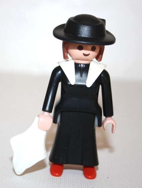 Figurine PLAYMOBIL 3770 Gare Colorado Spring - Femme Noire Servante (occasion)