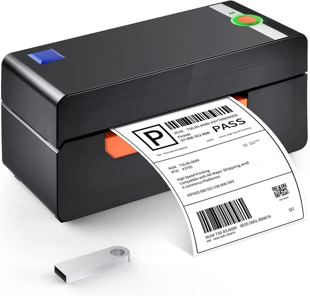VEVOR 4X6 300DPI Wireless and USB Label Printer - YSBQDYJFTSYCL2R9T $58 ...
