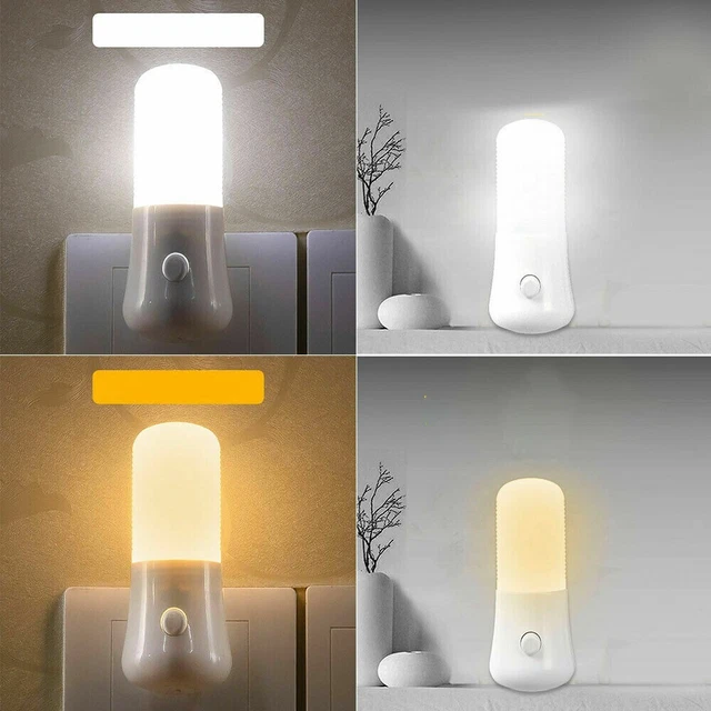 Induction LED Night Light Bedroom Socket Lamp Creative Plug-in Night Light