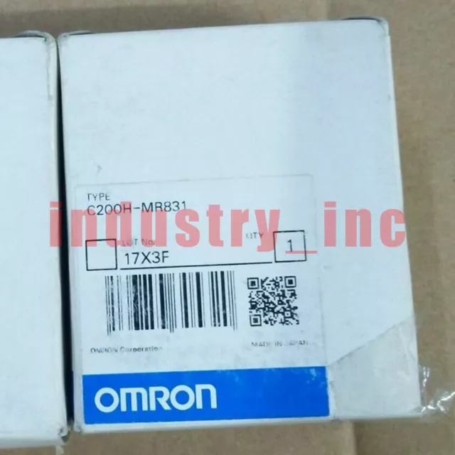 New in box Omron C200H-MR831 PLC Module one year warranty #II