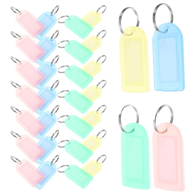 ANELLO CHIAVI NUMERATO Etichette Bagaglio ID Targa Portachiavi Segni
