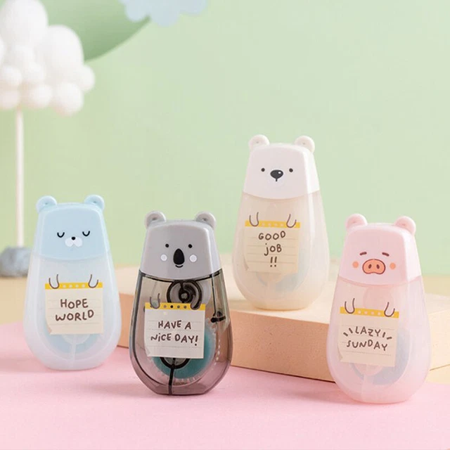 Cinta correctiva portátil Kawaii corrector blanco papel de regalo promocional ZR