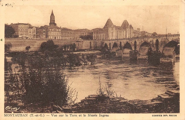MONTAUBAN - Vue sur le Tarn et le Musée Ingres