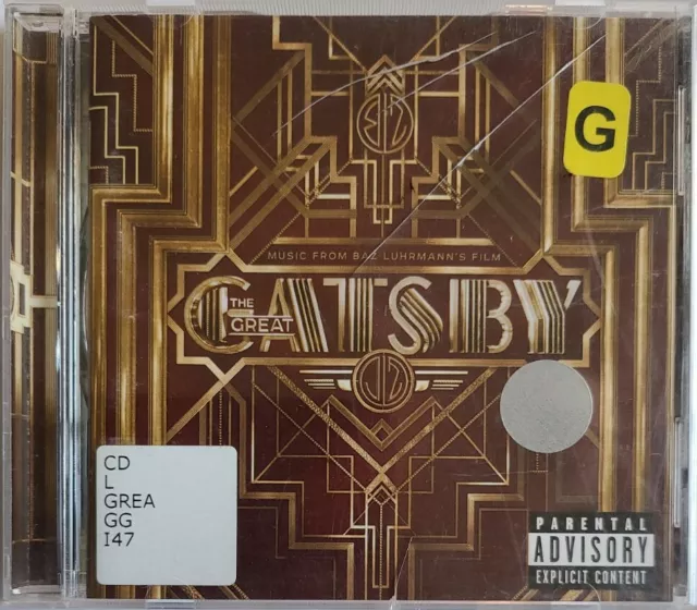 The Great Gatsby: Music from Baz Luhrmann's Film [2013] by Various Artists (CD)