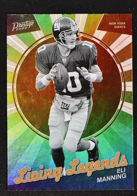 2023 Prestige Living Legends #18 Eli Manning - New York Giants