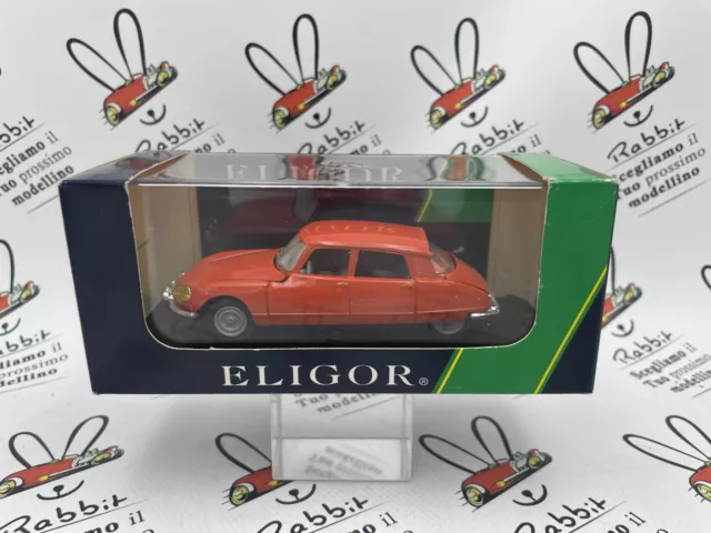 Die Cast " Citroen DS 21 Rallye Du Maroc " Ref: 100700 Eligor 1/43