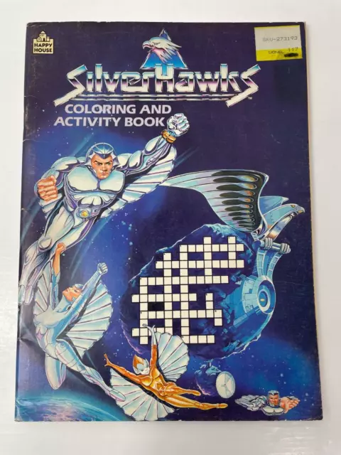 1987 SilverHawks Coloring and Activity Book