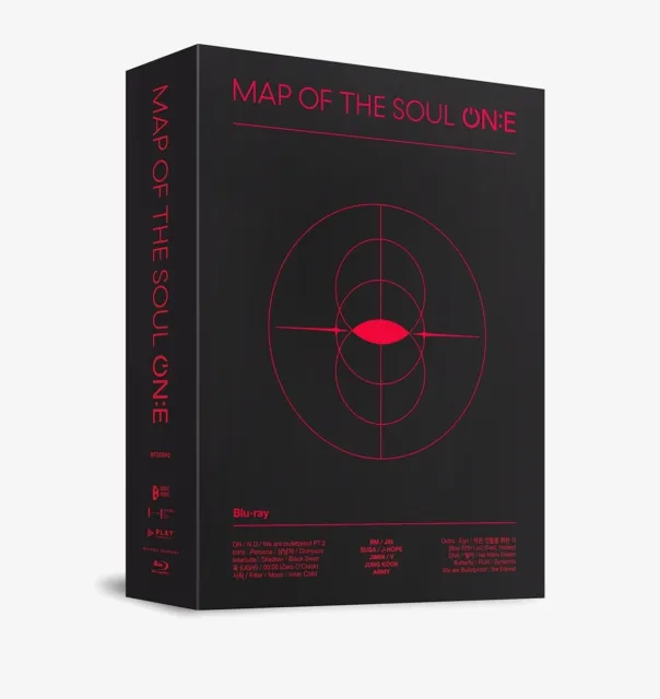 BTS MAP OF THE SOUL ON:E  Bluray Official photo book disc all full