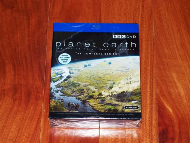 Reduced NEW Planet Earth Blu-Ray 5 Disc The Compete Series BBC 4-Time Emmy Award