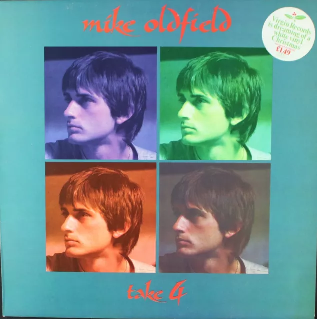 Mike Oldfield – Take 4 EP 1978 UK Virgin White Vinyl Rock, Folk