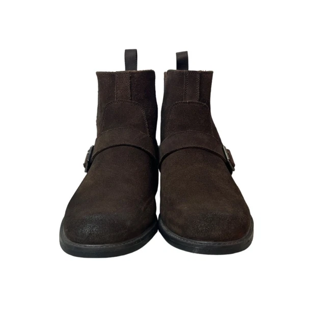 JOHNSTON & MURPHY Men's Brown Suede Waterproof Xc4 Watts Boots Sz 8.5