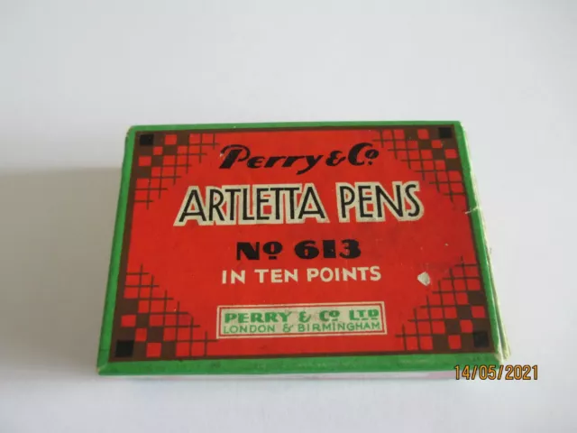 Artletta Pens No 613 in Ten Points (Empty) Box - Perry & Co Ltd