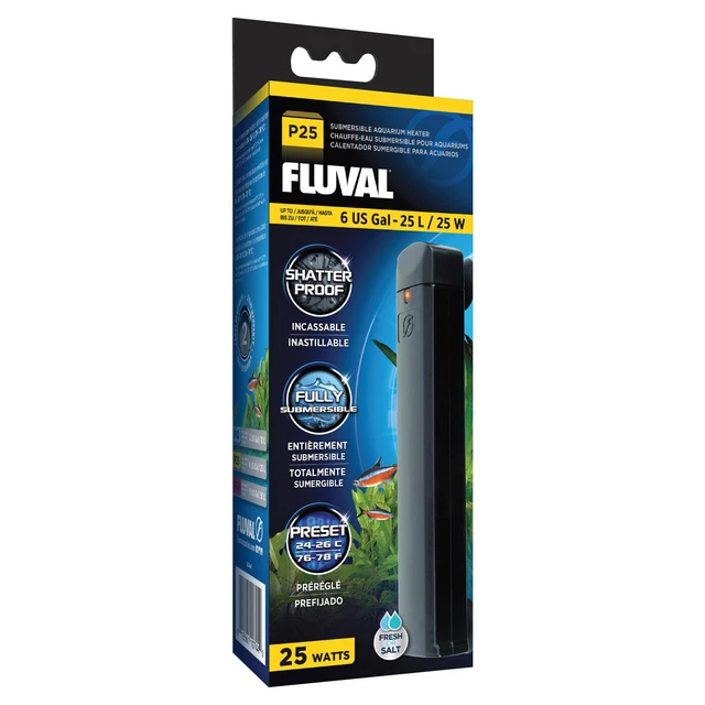 Calentador de acuario Fluval P25 preset, PVP 25,79 EUR, NUEVO