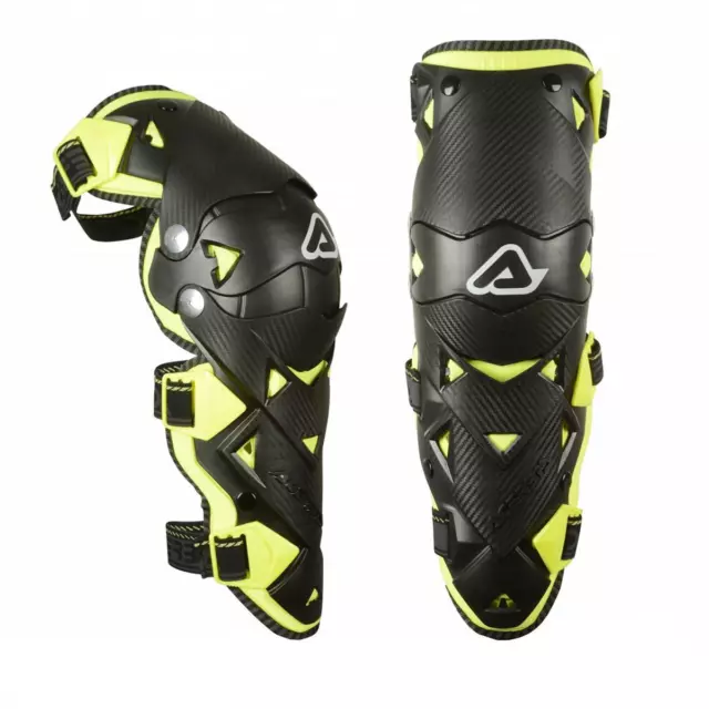 Acerbis Knie-/Schienbeinschützer Impact Evo 3.0 Schwarz/Gelb