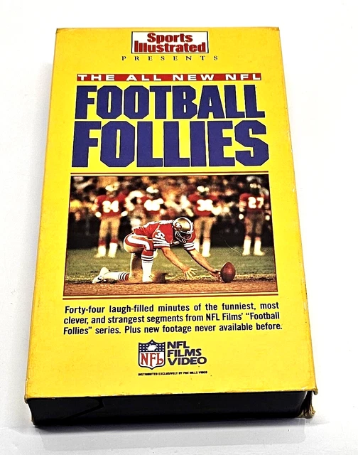SPORTS ILLUSTRATED PRESENTS Football Follies VHS 1987 £4.61 PicClick UK