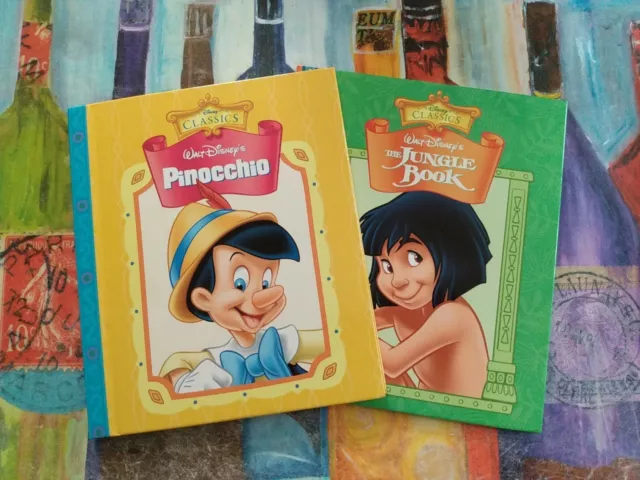 Walt Disney's Pinocchio & The Jungle Book, Disney Classics, Hardcover