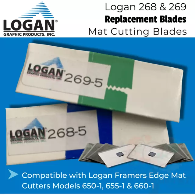 Logan Mat Cutter Replacement Blades