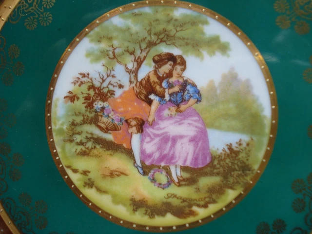 ビンテージ 西ドイツ製 Love story handpainted プレート 【公式通販】