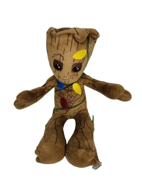 DISNEY Guardians Of The Galaxy CHRISTMAS Lights Baby GROOT 11" MARVEL PLUSH