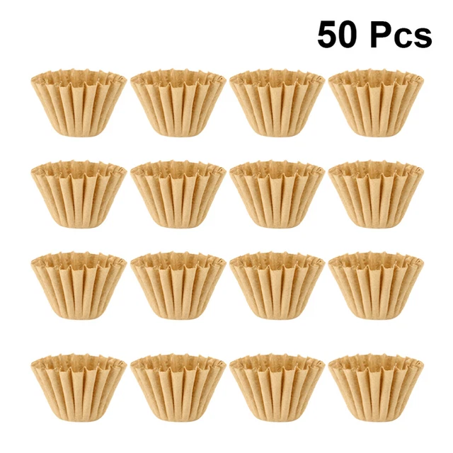 50 PCS Austausch Des Kaffeekorbs Perkolator-Kaffeefilter Kaffeemaschine
