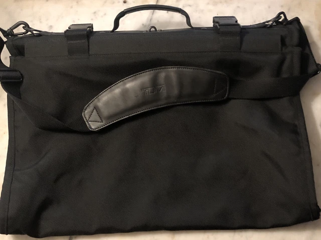 TUMI Alpha 2 Tri-Fold Carry-On Travel Garment Bag 236D3 - Black.
