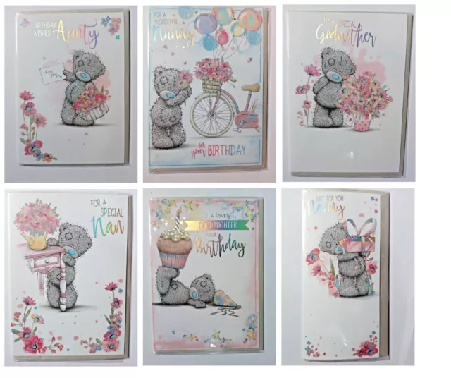 Me To You - Tatty Teddy Birthday Greetings Cards Love Female Relations