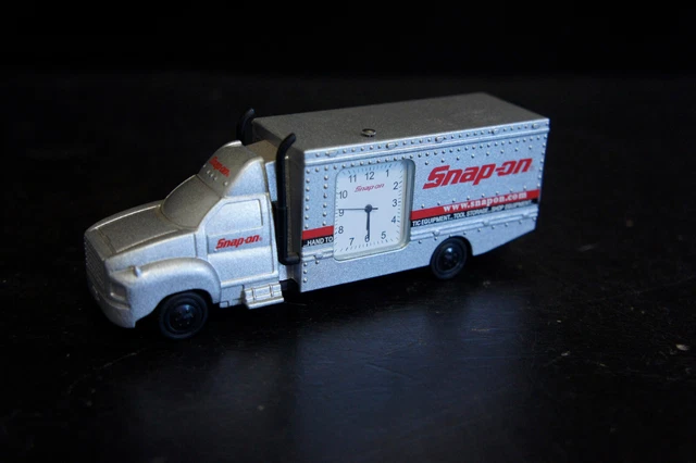 Snap On Tools Big Rig Toy Desk Clock Tool Sales Advertising Snap-on