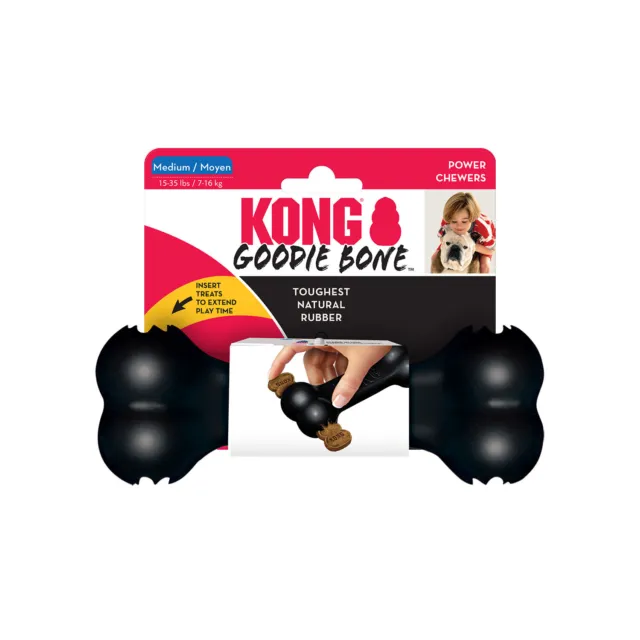 KONG Extreme Goodie Bone Osso in Gomma Gioco per Cani