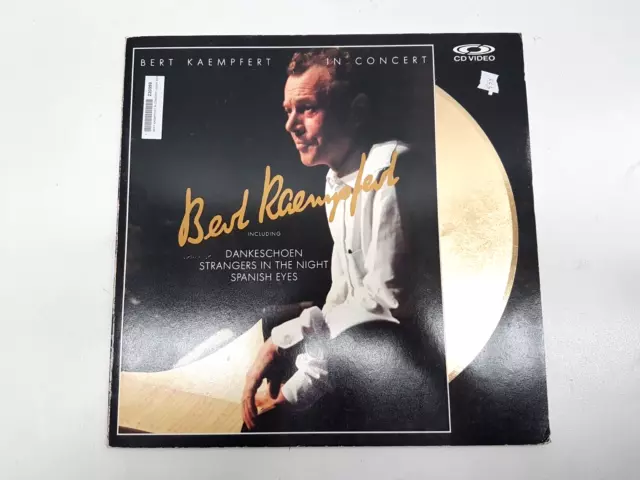 Bert Kaempfert In Concert Laserdisc Spanish Eyes Laser Disc Ld 080 536-1