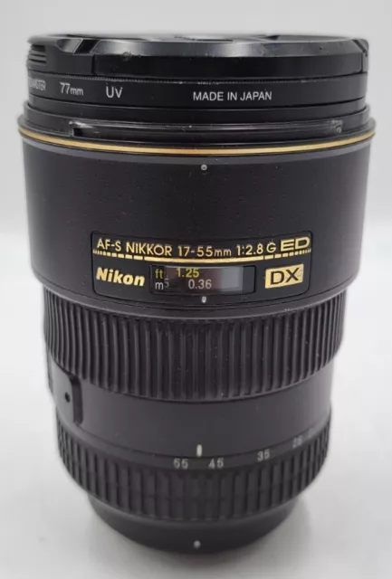 NIKON AF-S NIKKOR 17-55MM 1:2.8 G ED Aspherical AS IS PARTS ONLY READ