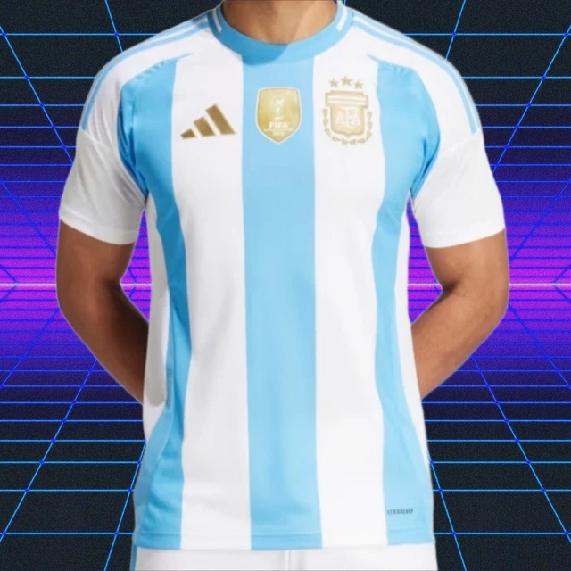 ARGENTINA NATIONAL TEAM Home Football Jersey 202425 Copa America Size