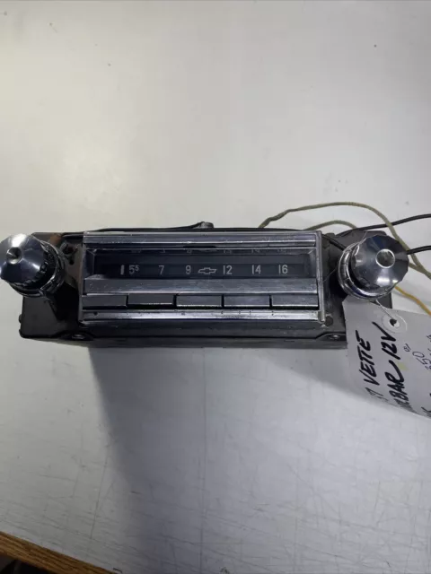 1956 57 Chevrolet ￼Corvette Wonder Bar Radio 1955 Belair￼