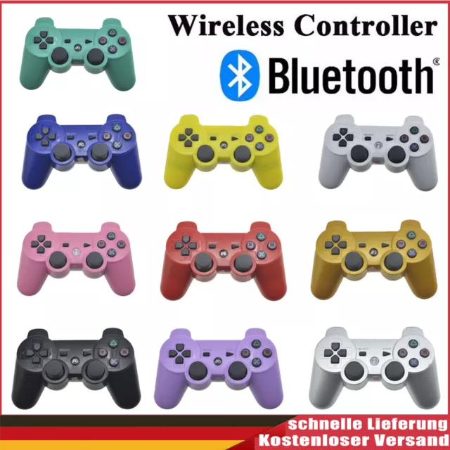 Für PlayStation 3 Wireless Kontroller Dual Vibration Gamepad PS3 BT Controller