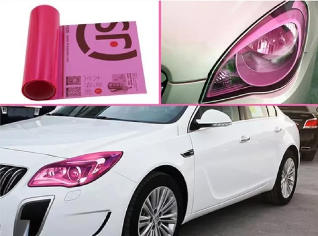 Colorful Car SUV Headlight Taillight Vinyl Wrap Glossy Tint Flexible PVC Sticker