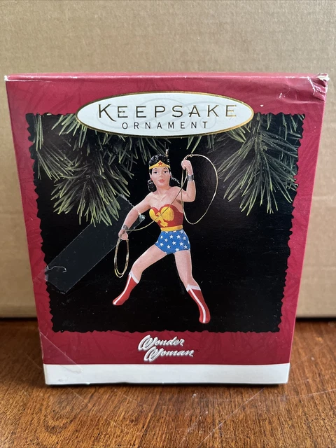 Hallmark Keepsake Christmas Ornament 1996 Wonder Woman DC Comics