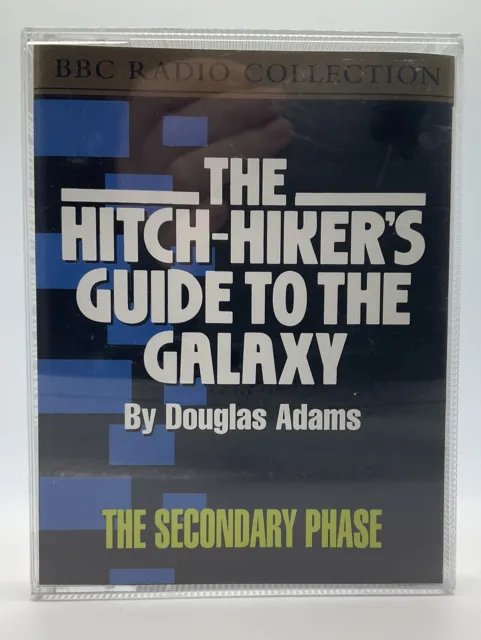 Douglas Adams Hitchhikers Guide To The Galaxy Secondary Phase X 2 Cassettes