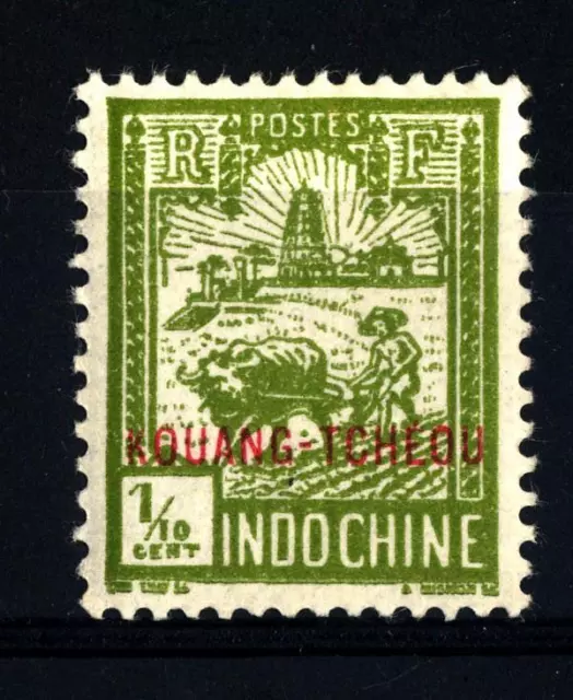 CHINA-KWANGCHOWAN - CINA - 1927 - Francobolli dell'Indocina del 1927