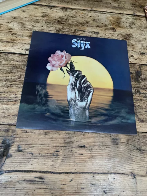Styx Best Of EX Con Vinyl LP Plays Perfect 70’s Hard Prog Rock RCA UK 1st Press