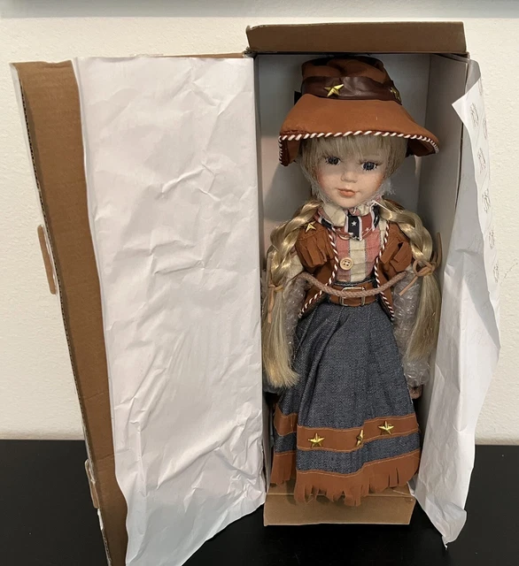 Heritage Signature Collection Porcelain Western Doll 98609 2