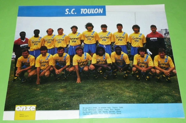Fiche Onze Mondial 1991 – Leonardo Rodriguez, Sporting Toulon