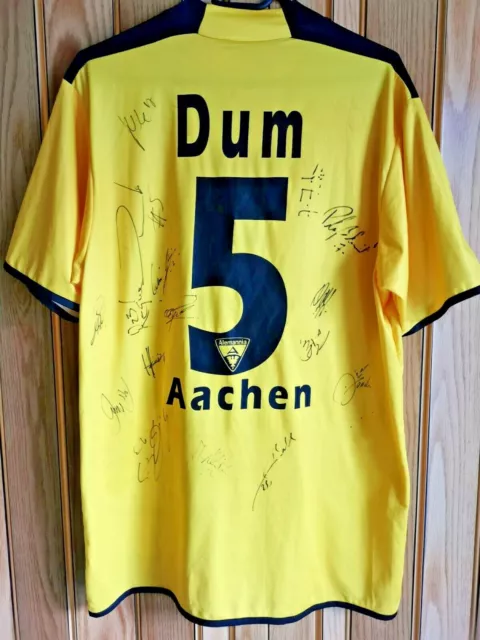 Sascha Dum Jersey #5 Trikot 2006/2007 Jako Alemannia Aachen Fußball Jersey M