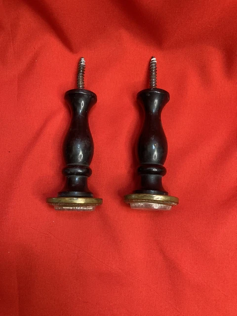 Antique Pair Of Victorian Curtain Tie Backs 4